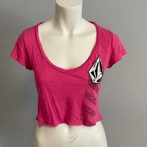 Volcom Cropped Open-back Top